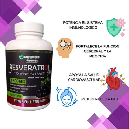 2 X 1 VidaResv - El Poder del Resveratrol