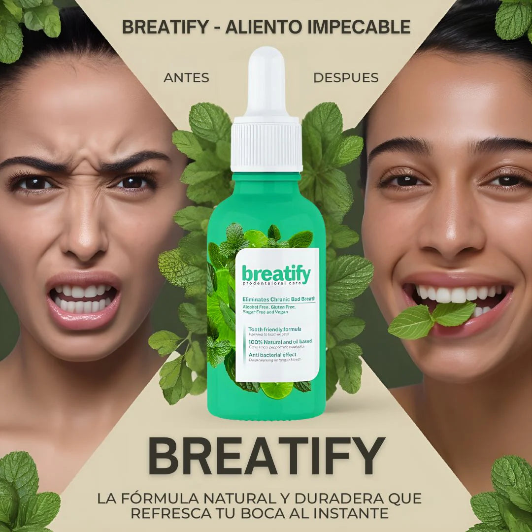 2 X 1 FreshMint Drops - Elimina Mal Aliento al Instante